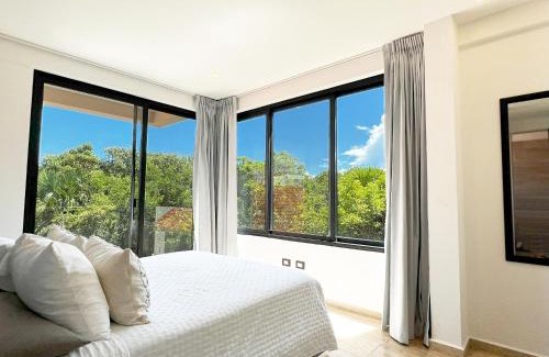 Puerto Aventuras Apartment | Puerto Aventuras Private Terrace and Golf View