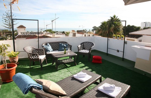 Benalmadena Costa Ski Chalet | Puerto Marina beach Benalmadena villa