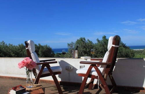 Torre Pali Villa | Puglia sea view Villa Morocco very near Salento beaches: Apartment Buganvillee