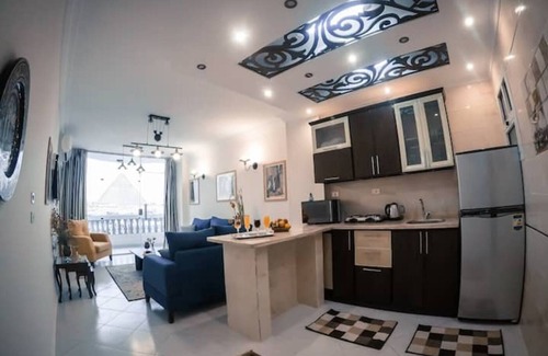 Al Haram Apartment | Pyramids Bay Apartment the best place to view the Giza Pyramids