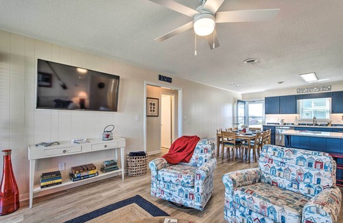 Topsail Beach Cottage | Quaint 'sand Dollar Sandbar' - Walk to Beach!