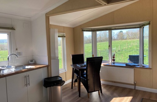 Hurst Green Cabin | Quakerfield Lodge, with private hot tub nFabulous views