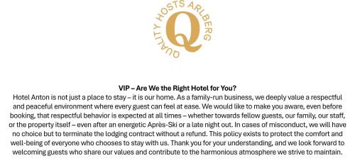 Sankt Anton am Arlberg Hotel | Quality Hosts Arlberg - Hotel ANTON