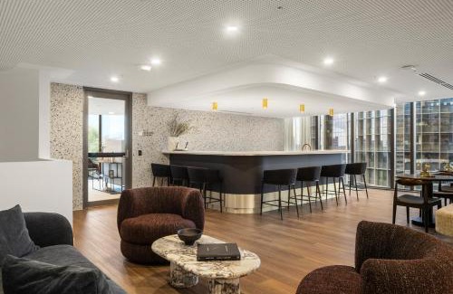 Brisbane Central Business District Apartment | Queen's Wharf Brisbane Luxury Apt River Views