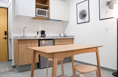Benito Juarez Apartment | Queen Studio w/sofa bed and small terracen