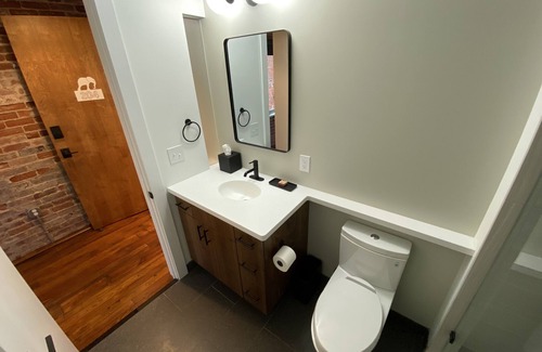 Danville House | Quiet 1BR w/ courtyard views. Walkable to everything in the River District.