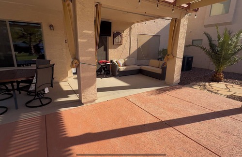 Maricopa House | Quiet 4-bedroom house. Oasis back yard pool!