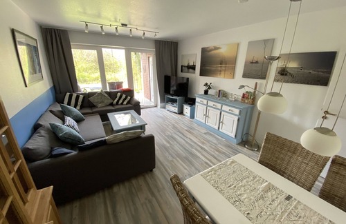 Wremen Apartment | Quiet barrier-free vacation apartment near the beach at Wadden Sea National Park