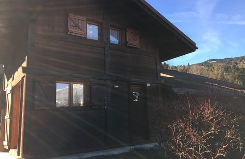 Saint-Gervais-les-Bains Ski Chalet | quiet chalet with view of mont blanc, saint nicolas de veroce