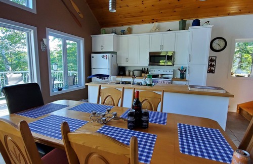 Cayamant Ski Chalet | Quiet chalet on a beautiful lake. Available all 4 seasons.