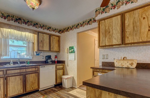 Willow Run House | Quiet coastal home with patio, fenced yard, AC, & W/D - near beach & speedway