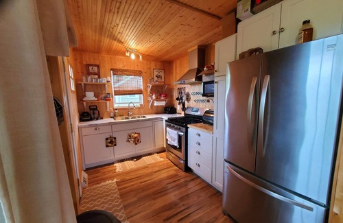 Fox Lake Condo | Quiet & Cozy Cabin Across from Fox Lake 🚤