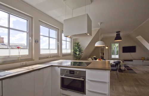 Middelhagen Apartment | Quiet location close to the sea, roof terrace - Ferienhaus Auszeit FeWo 03