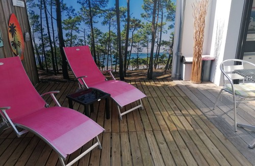 Gujan-Mestras Apartment | Quiet guest room with garden on the Arcachon Bay near the beach