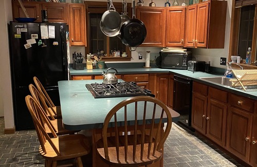 North Bridgton Cabin | Quiet lakeside Maine Camp with Dock, Boat Mooring and Swim Float.