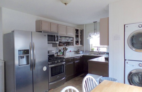 Medford Apartment | Quiet Room with AC & Private Half Bath