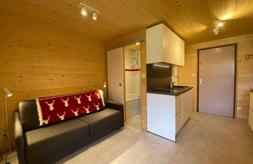 Abondance Apartment | Quiet Studio Near Abondance Center with Parking & Ski Locker