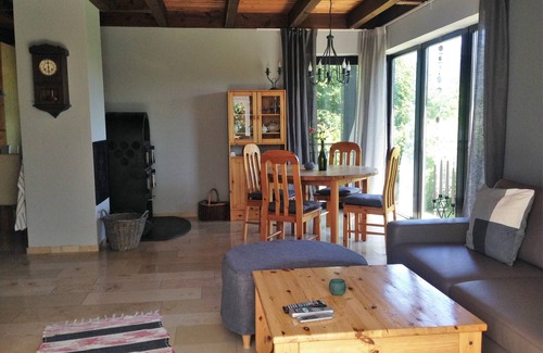 Waabs House | Quiet vacation home with sea views just 400m from the beach