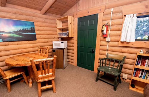 Bigfork Cabin | Quiet woodland cabin with firepit, near Bigfork, Flathead Lake & Glacier