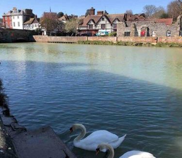 Arundel House | Quirky 1 bedroom barn on the river in Arundel