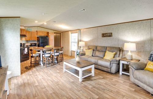 Quitman House | Quitman Vacation Rental w/ Private Boat Dock