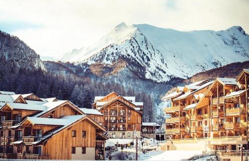 Les Orres Apartment | Résidence Les Hauts De Preclaux - Sublime appartement rénové avec vue sur les pistes MAE-9001