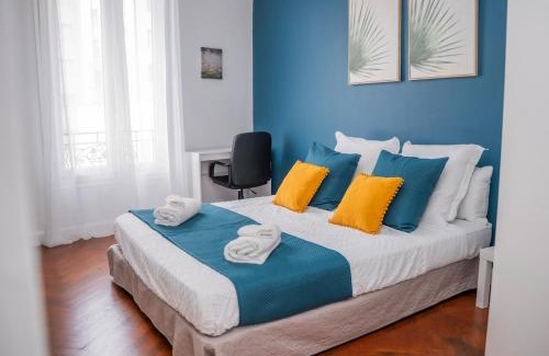La Madeleine Apartment | Rêve Bleu de Nice - Terrace - Beach & Tram 5 min