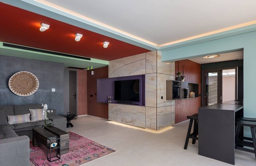 Old Hersonissos Villa | R 1316 Delight - 2 Bedrooms Sea View Villa with Private Pool