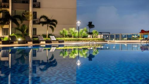 Central District Apartment | R&F Princess Cove Seine Region by FUJU with Seaview at JB City Centre#Adjacent to Singapore#5 mins walk to ClQ#Free Parking#中英文房东
