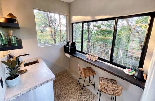 Oatmeal House | Rame Modern Treetop Villa with Dip Pool & Rope Bridge