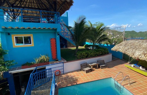 Taganga House | Rancho Aparte-Peaceful Private Paradise! With stunning views of the Caribbean