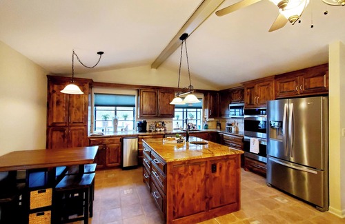 Jones Mills House | Rare Find: Lakefront, Private Dock, Pool, Outdoor Kitchen, Game Room
