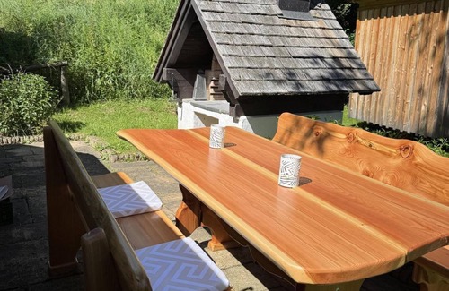 Donnersbachwald House | Rassi's Feriendorf - Fischerhütte - Holiday home Fischerhütte