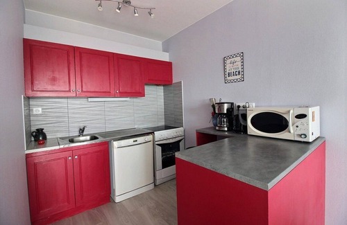 Hardelot-Plage Apartment | REALE C1: Seafront apartment for 4 people on 1st floor with balcony and WIFI