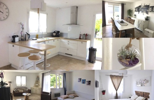 Chateauneuf-Villevieille House | Rear Country Nice: Villa 4/6 pers. with Jacuzzi