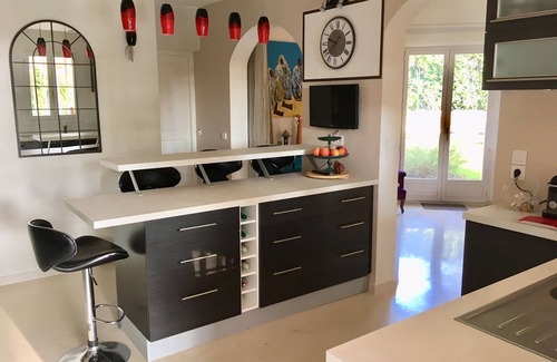 Roquefort-les-Pins Villa | Recent villa 8 pers 4 suites; near Antibes, Nice, Vence, and 4 golf courses