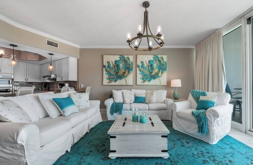 Orange Beach East Condo | Recently Renovated Beach Condo with Remarkable Waterfront Views! Complimentary Boat Slip!