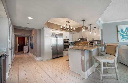Orange Beach East Condo | Recently Renovated Beach Condo with Remarkable Waterfront Views! Complimentary Boat Slip!