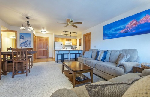 Driggs Condo | Recreation Headquarters! National Parks! Hot Tubs & Gym! On Teton Creek! Clean!
