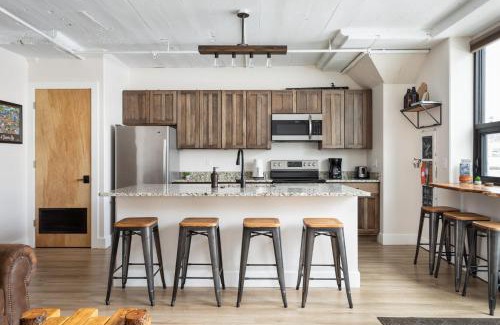 Traverse City House | Red Drive at the Elegant Grand Traverse Commons