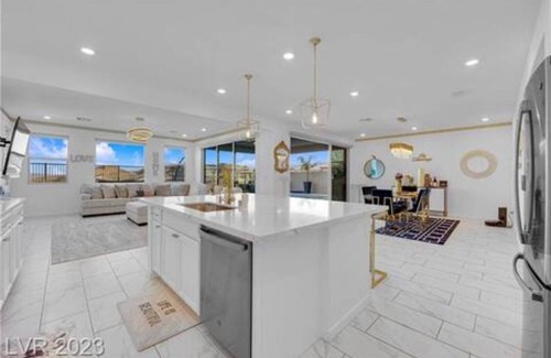 Las Vegas House | Red Rock Gated Luxury Modern Estate! Strip Views! Pool& Spa