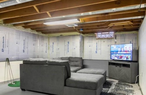 Fennville House | Red Rover | Hot Tub, Game Room, Lake Views!