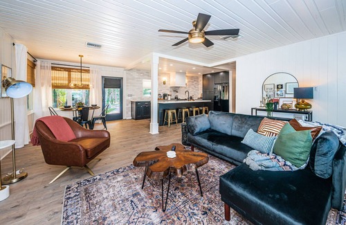 East Lake House | Reel Retreat | Lakefront Home with Hot Tub!