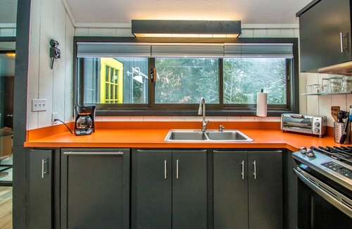 Bartlett Ski Chalet | Refreshed 1970's Chalet - Perched on the Saco River. Minutes to Attitash.