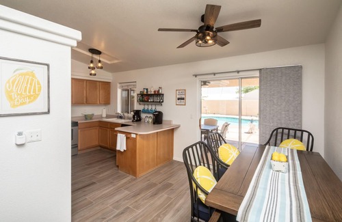 Lake Havasu City House | Relax and enjoy the private pool/spa under the stars. Many amenities!