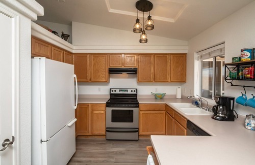 Lake Havasu City House | Relax and enjoy the private pool/spa under the stars. Many amenities!