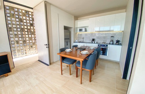 Ejidal Apartment | Relax and Recharge: Your Modern Oasis with A/C in Playa del Carmen