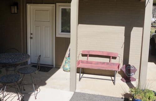 Brevard Apartment | Relax in downtown Brevard.