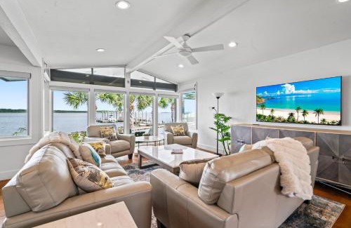 Galveston House | Relax in Style – 5BR Home w Pool Hot Tub Stunning Harbor Views