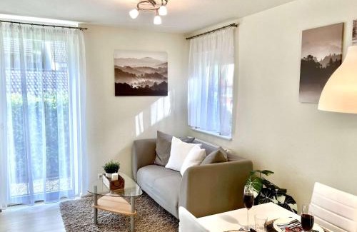 Hornberg Apartment | RelaxApartments BLACK FOREST DIAMOND direkt an der Hornberger Freilichtbühne - Sonnenterrasse mit Blick auf das Hornberger Schloss, schnelles Internet, für bis zu 2 Personen